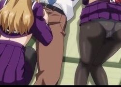 Horny Schoolgirls fucked by their teacher, Uncensored Hentai