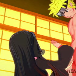 Demon Slayer Naruto – Naruto Big Dick Having Sex with Nezuko and cum in her sexy pussy 1/2