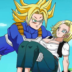 Rescuing Android 18 – Hentai Animated Video